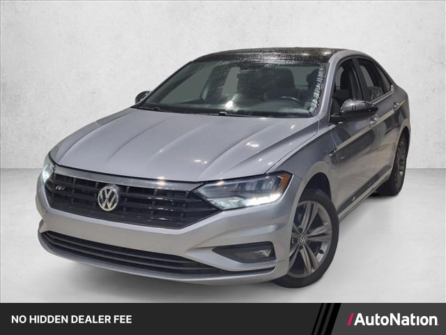 Silver 2019 Volkswagen Jetta Sedan Front-Wheel Drive 8-Speed Automatic