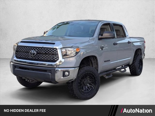 Cement 2021 Toyota Tundra SR5 CrewMax 4WD Pickup Truck Four-Wheel Drive Automatic