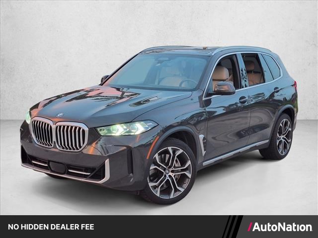 Gray (Dravit Grey Metallic) 2024 BMW X5 SUV / Crossover All-Wheel Drive Automatic
