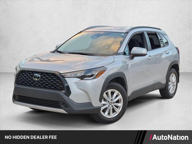Sonic Silver 2024 Toyota Corolla Cross SUV / Crossover Front-Wheel Drive Automatic