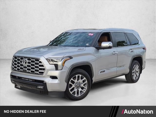 Celestial Silver M 2026 Toyota Sequoia SUV / Crossover Four-Wheel Drive Automatic