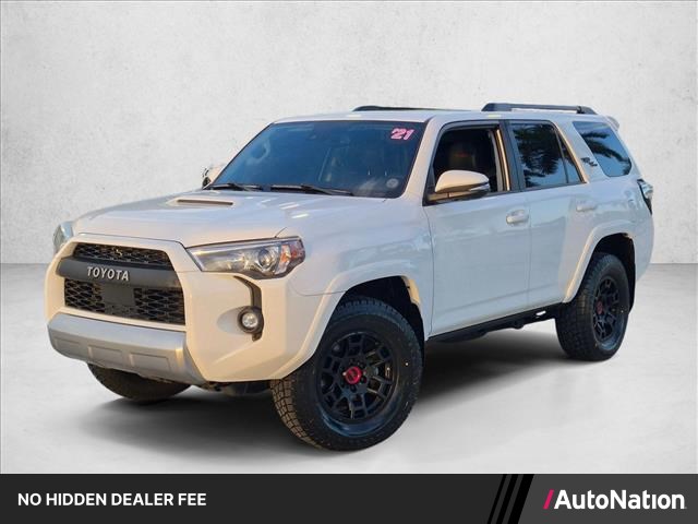 Super White 2021 Toyota 4Runner SUV / Crossover Four-Wheel Drive Automatic