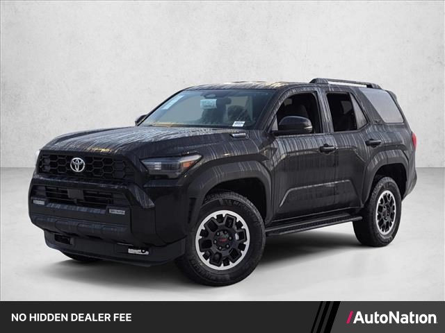 Black 2025 Toyota 4Runner SUV / Crossover Four-Wheel Drive Automatic
