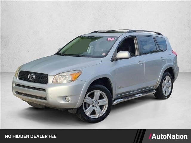 Silver 2008 Toyota RAV4 SUV / Crossover Front-Wheel Drive Automatic