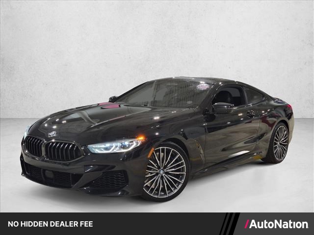 Black Sapphire Metallic 2022 BMW 8 Series Coupe All-Wheel Drive Automatic