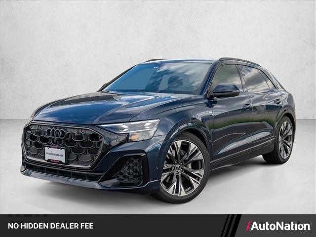 Waitomo Blue Metallic 2025 Audi Q8 SUV / Crossover All-Wheel Drive Automatic