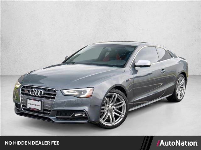Monsoon Gray Metallic 2015 Audi S5 Coupe All-Wheel Drive 7-Speed Automatic