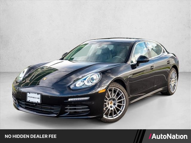 Jet Black Metallic 2015 Porsche Panamera Sedan All-Wheel Drive Automatic