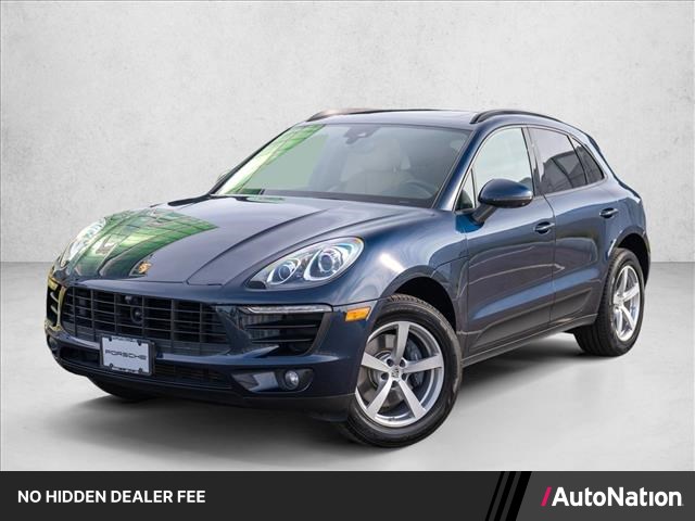 Night Blue Metallic 2017 Porsche Macan SUV / Crossover All-Wheel Drive Automatic