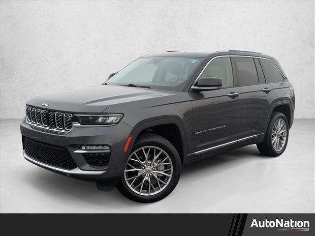 Baltic Gray Metallic Clearcoat 2022 Jeep Grand Cherokee Summit 4WD SUV / Crossover Four-Wheel Drive 8-Speed Automatic