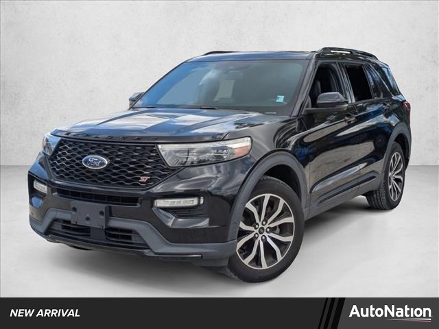 Agate Black Metallic 2020 Ford Explorer ST AWD SUV / Crossover All-Wheel Drive Automatic
