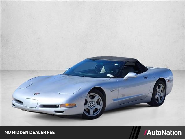 Silver 1998 Chevrolet Corvette Convertible Rear-Wheel Drive 6-Speed Manual