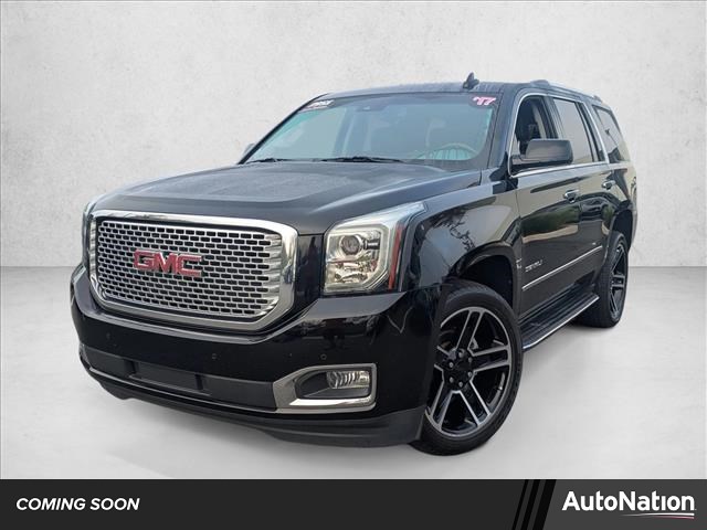 Onyx Black 2017 GMC Yukon Denali 4WD SUV / Crossover Four-Wheel Drive 8-Speed Automatic