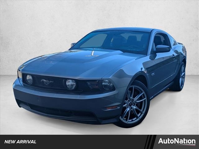 Sterling Gray Metallic 2012 Ford Mustang GT Coupe RWD Coupe Rear-Wheel Drive 6-Speed Manual
