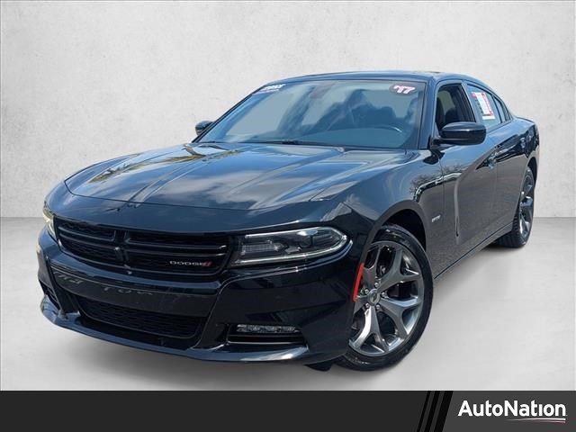 Pitch Black Clearcoat 2017 Dodge Charger R/T RWD Sedan Rear-Wheel Drive 8-Speed Automatic