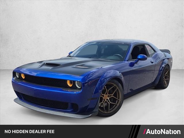 Indigo Blue 2020 Dodge Challenger Coupe Rear-Wheel Drive 8-Speed Automatic