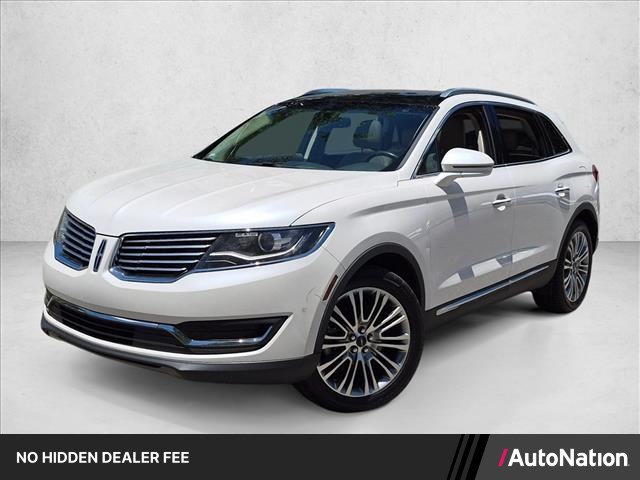 White Platinum Metallic Tri-Coat 2018 Lincoln MKX SUV / Crossover Front-Wheel Drive 6-Speed Automatic