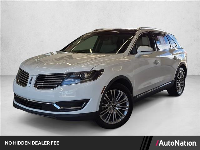White Platinum Metallic Tri-Coat 2018 Lincoln MKX SUV / Crossover Front-Wheel Drive 6-Speed Automatic