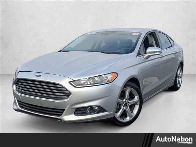 Ingot Silver 2016 Ford Fusion SE Sedan Front-Wheel Drive 6-Speed Automatic
