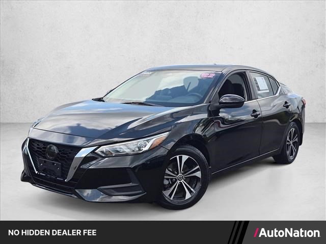 Super Black 2022 Nissan Sentra Sedan Front-Wheel Drive Automatic
