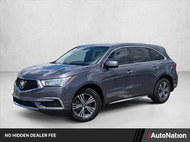 Lunar Silver Metal 2018 Acura MDX SUV / Crossover All-Wheel Drive Automatic