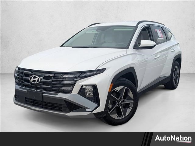 Serenity White Pearl 2025 Hyundai Tucson SEL FWD SUV / Crossover Front-Wheel Drive Automatic