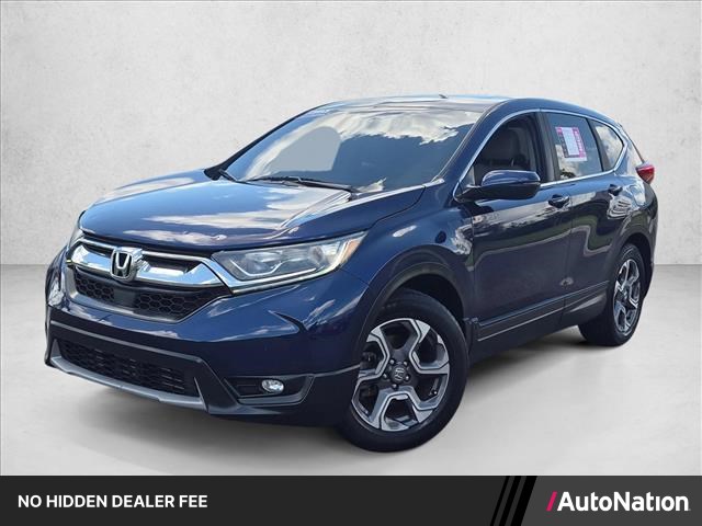 Blue 2018 Honda CR-V SUV / Crossover Front-Wheel Drive Automatic