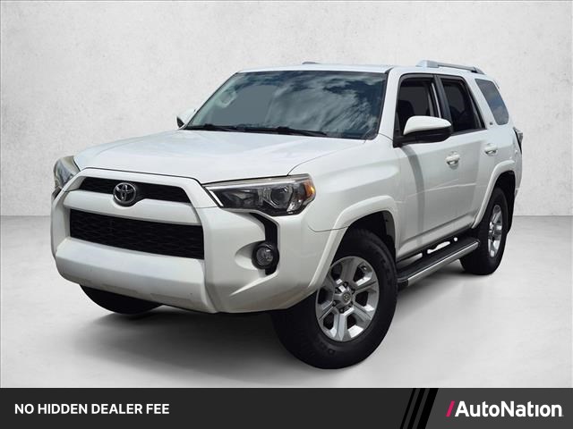 Super White 2017 Toyota 4Runner SR5 SUV / Crossover 4X2 Automatic