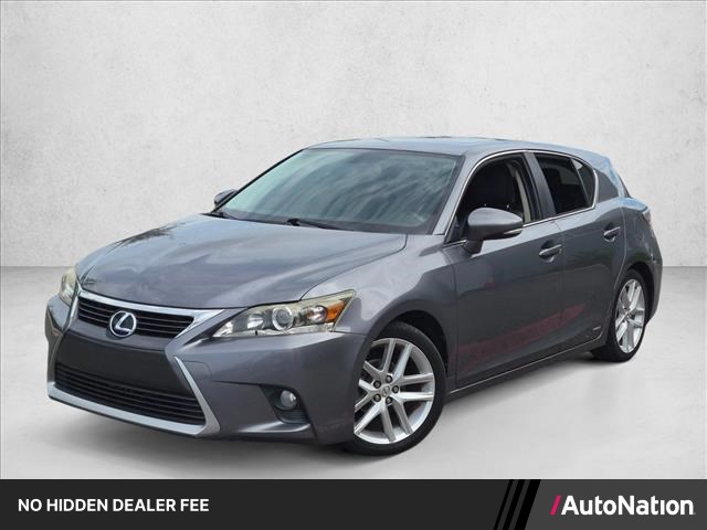 Nebula Gray Pearl 2015 Lexus CT Hybrid Wagon Front-Wheel Drive Automatic