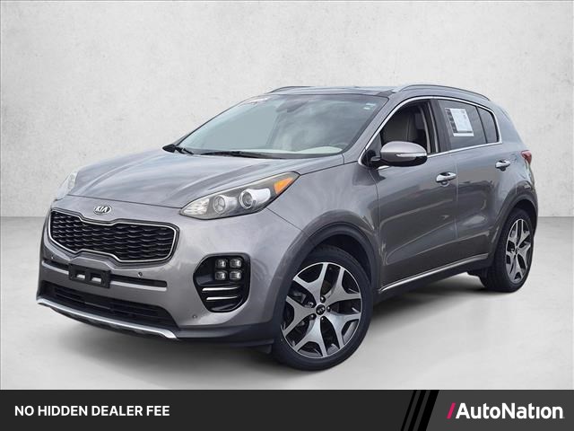 Mineral Silver 2017 Kia Sportage SUV / Crossover Front-Wheel Drive Automatic