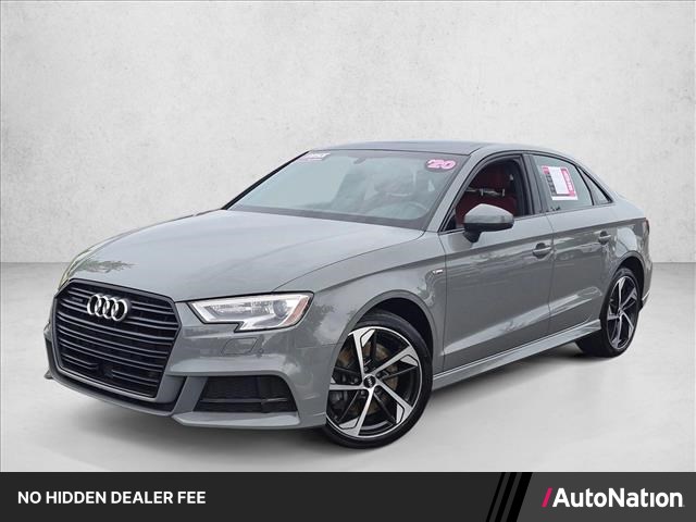 Monsoon Gray Metallic 2020 Audi A3 45 TFSI quattro S Line Premium Sedan AWD Sedan All-Wheel Drive Automatic