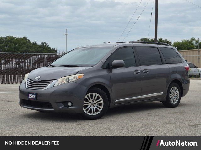 Predawn Gray Mica 2017 Toyota Sienna Minivan Front-Wheel Drive Automatic