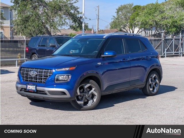 Intense Blue 2022 Hyundai Venue SEL FWD SUV / Crossover Front-Wheel Drive Automatic
