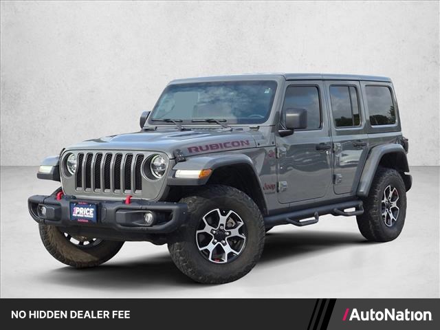 Sting-Gray Clearcoat 2021 Jeep Wrangler Unlimited Rubicon 4WD SUV / Crossover Four-Wheel Drive 8-Speed Automatic