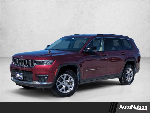 Velvet Red Pearlcoat 2022 Jeep Grand Cherokee L Limited 4WD SUV / Crossover Four-Wheel Drive 8-Speed Automatic