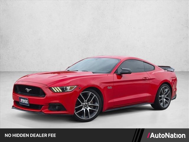 Race Red 2015 Ford Mustang Coupe Rear-Wheel Drive 6-Speed Manual