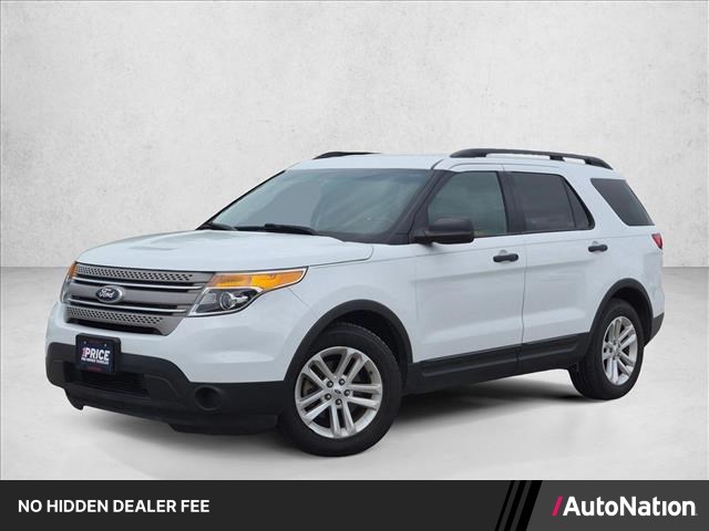 Oxford White 2015 Ford Explorer Base SUV / Crossover Front-Wheel Drive 6-Speed Automatic