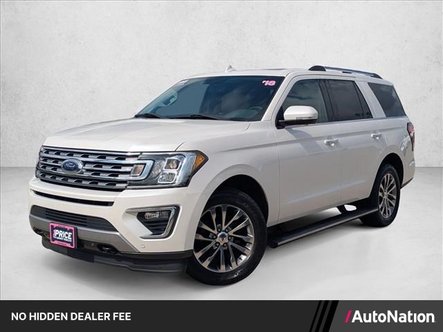White Platinum Metallic Tri-Coat 2018 Ford Expedition SUV / Crossover Four-Wheel Drive 6-Speed Automatic