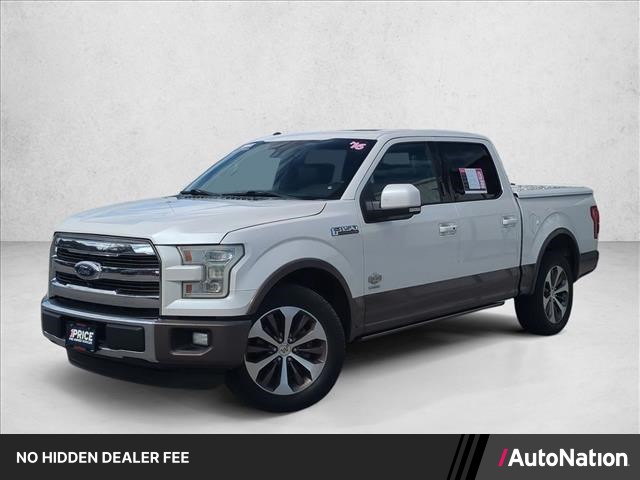 White Platinum Metallic Tri-Coat 2016 Ford F-150 Pickup Truck 4X2 6-Speed Automatic