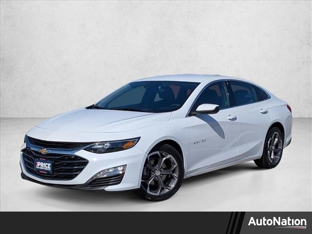 Summit White 2024 Chevrolet Malibu LT with 1LT FWD Sedan Front-Wheel Drive Automatic