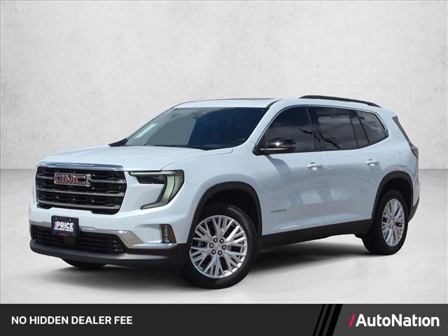 Glacier White Tricoat 2026 GMC Acadia Elevation FWD SUV / Crossover Front-Wheel Drive 8-Speed Automatic