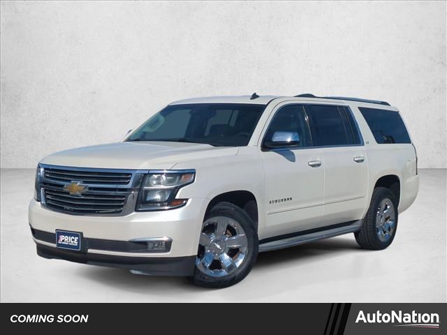 White Diamond Tricoat 2015 Chevrolet Suburban 1500 LTZ RWD SUV / Crossover 4X2 6-Speed Automatic