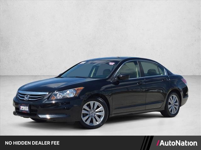 Crystal Black Pearl 2012 Honda Accord Sedan Front-Wheel Drive 5-Speed Automatic