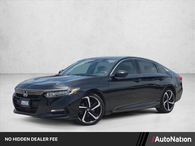 Crystal Black Pearl 2020 Honda Accord Sedan Front-Wheel Drive Automatic