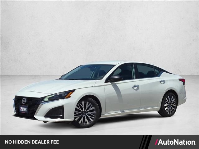 Glacier White 2025 Nissan Altima Sedan Front-Wheel Drive Automatic