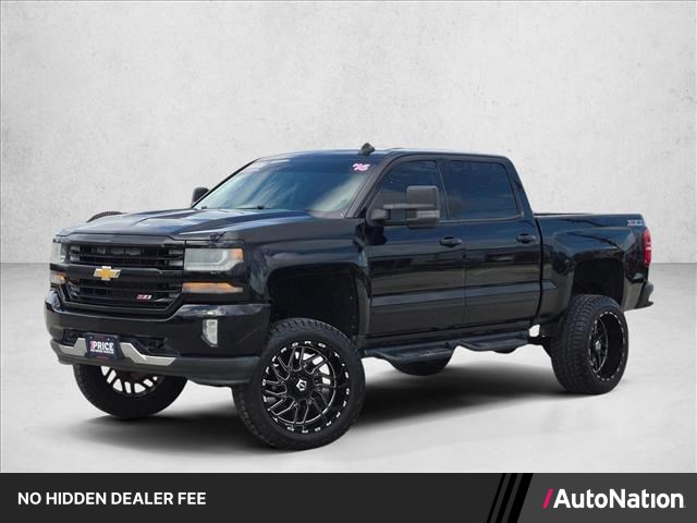 Black 2016 Chevrolet Silverado 1500 Pickup Truck Four-Wheel Drive 6-Speed Automatic