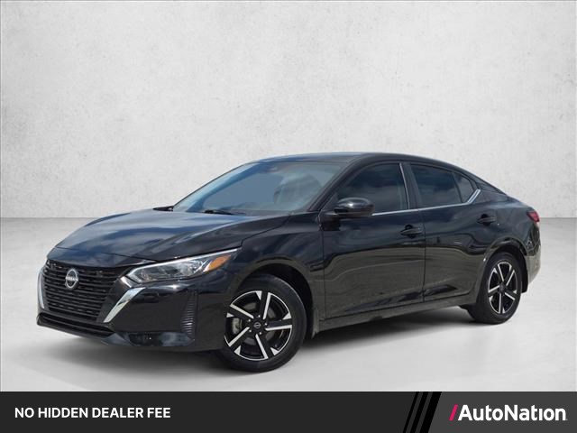 Super Black 2025 Nissan Sentra Sedan Front-Wheel Drive Automatic