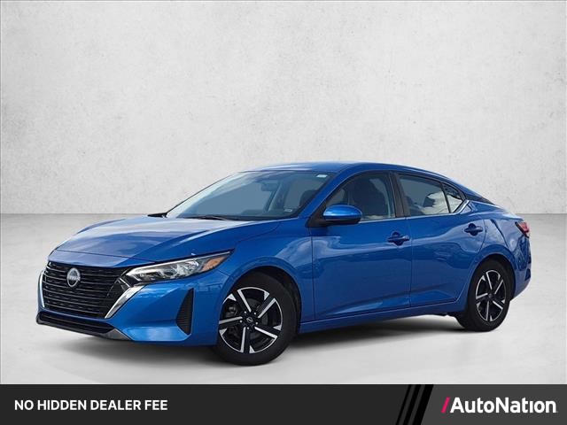 Electric Blue Metallic 2024 Nissan Sentra Sedan Front-Wheel Drive Automatic