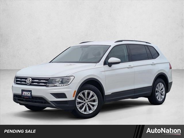 White 2019 Volkswagen Tiguan S FWD SUV / Crossover Front-Wheel Drive 8-Speed Automatic
