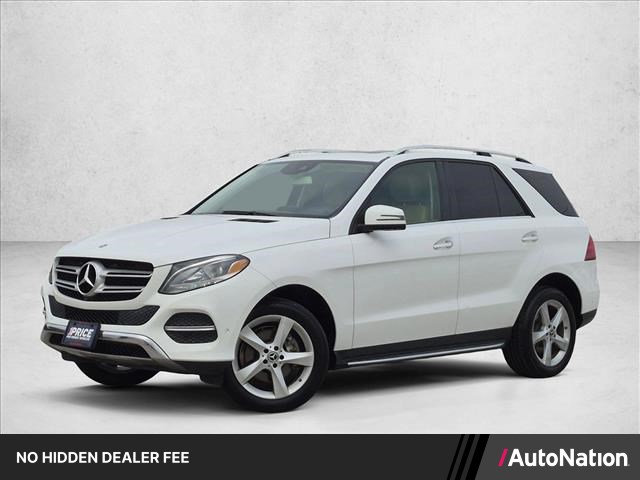 Polar White 2018 Mercedes-Benz GLE 350 SUV / Crossover Rear-Wheel Drive Automatic